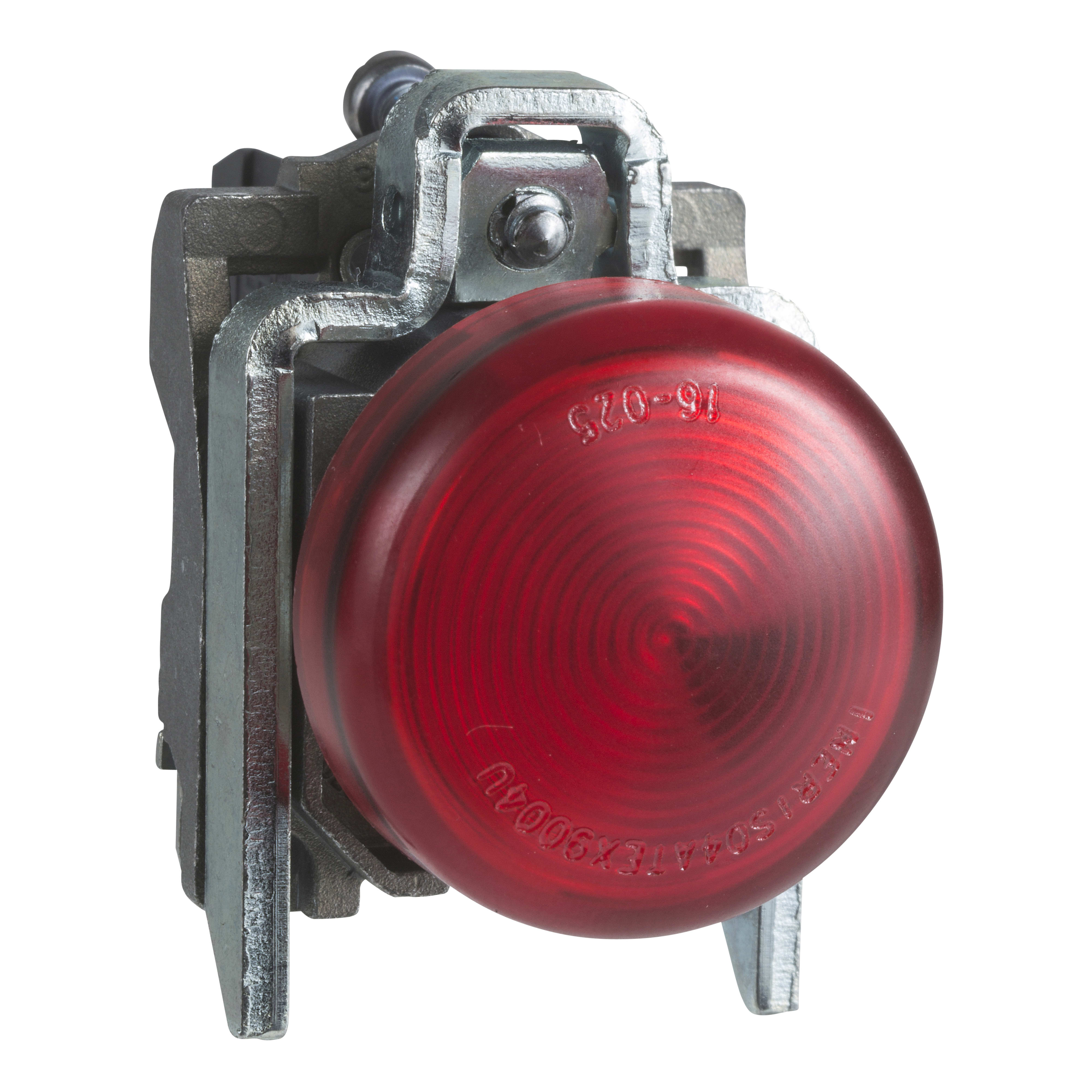 SCHNEIDER ELECTRIC - Lampada spia Ø22 - IP65 - rossa - LED integrato - 120V - ATEX