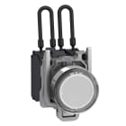 SCHNEIDER ELECTRIC - Pulsante di test lampada spia bianca 110 120V- Ø22