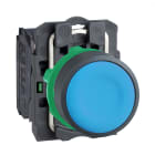SCHNEIDER ELECTRIC - Pulsante blu Ø22 - filoghiera - ad impulso - 1NO