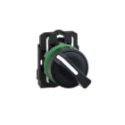 SCHNEIDER ELECTRIC - Selettore Ø22 - 2 posizioni - sblocco rotazione - leva nero - 1NO