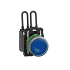 SCHNEIDER ELECTRIC - Pulsante di test lampada spia blu 24V- Ø22