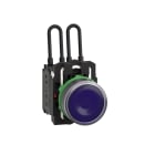 SCHNEIDER ELECTRIC - Pulsante di test lampada spia blu 110 120V- Ø22