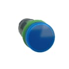 SCHNEIDER ELECTRIC - Lampada spia monoblocco blu Ø22 con led integrato 24 V