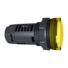 SCHNEIDER ELECTRIC - Lampada spia monoblocco gialla Ø22 con LED integrato 230Vac