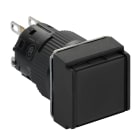SCHNEIDER ELECTRIC - Pulsante nero Ø16 - filoghiera ad impulso - 1NC/NO