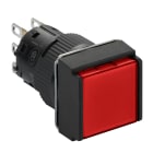 SCHNEIDER ELECTRIC - Pulsante luminoso rosso Ø16 - filoghiera ad impulso- 24V - 1 NC/NO
