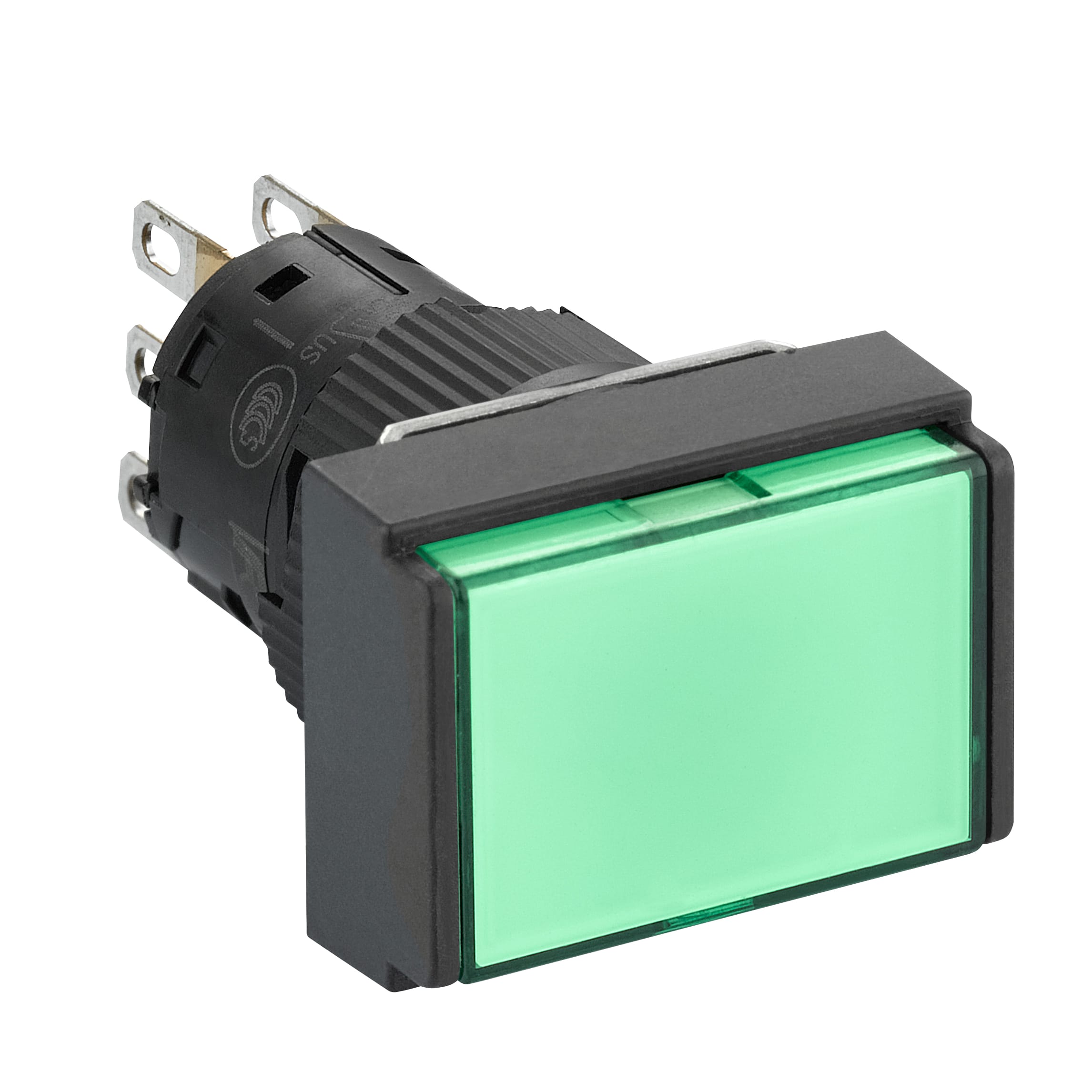 SCHNEIDER ELECTRIC - Pulsante luminoso verde Ø16 - filoghiera ad impulso - 24V - 1 NC/NO