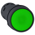 SCHNEIDER ELECTRIC - Pulsante ad impulso verde - NO + NC