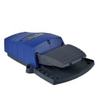 SCHNEIDER ELECTRIC - Interruttore a pedale singolo XPE-B senza protezione plastica blu 2NC+2NO