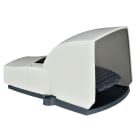 SCHNEIDER ELECTRIC - Interruttore a pedale singolo XPE-G c/protezione plastica grigio- 1NC+1NO