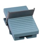 SCHNEIDER ELECTRIC - Interruttore a pedale singolo IP66 senza protezione metallo blu-1 NC+1 NO