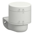 SCHNEIDER ELECTRIC - Elemento base, Harmony XV6, colonna luminosa modulare Ø60mm, base 24V AC/DC con adattatore per montaggio a parete, con coperchio, corpo colore bianco