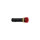SCHNEIDER ELECTRIC - Lampada spia Ø12 - IP40 - rossa - LED protetto - 24V - connettore a vite