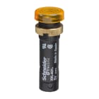 SCHNEIDER ELECTRIC - Lampada spia Ø12 IP40 gialla arancio LED protetto 24V connettore a vite