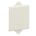 SCHNEIDER ELECTRIC - Piastra di montaggio a parete per allarmi modificabili, Harmony XVS, montaggio su guida DIN da 96 mm o 72 mm