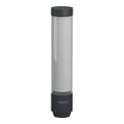 SCHNEIDER ELECTRIC - Colonna luminosa monolitica SMART, Harmony Pro XVTS, Ø70 mm, 15 segmenti luminosi, M12 IO-Link, senza buzzer in grigio scuro