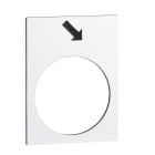 SCHNEIDER ELECTRIC - Etichetta - 30 x 40mm - bianca - avanti, lento