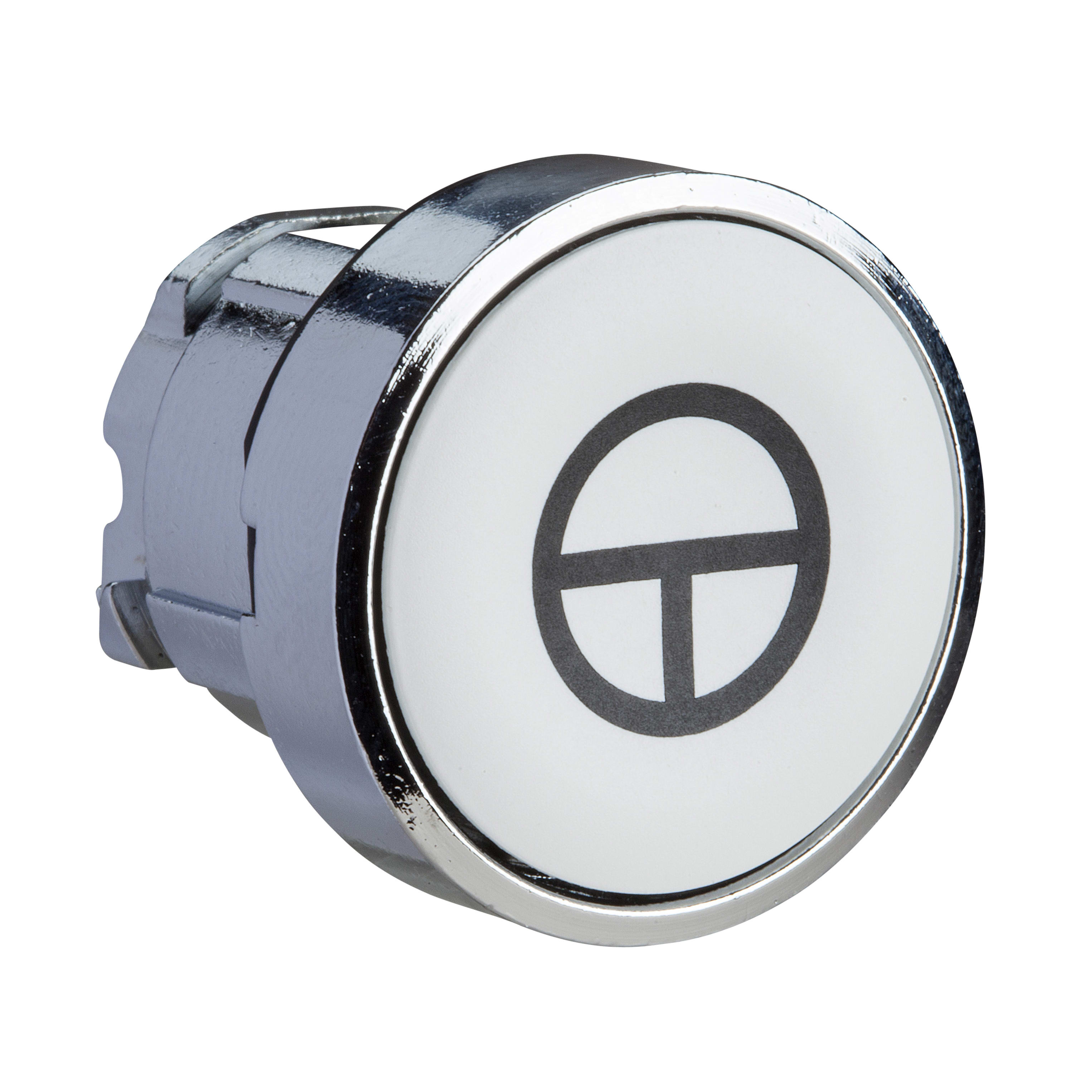 SCHNEIDER ELECTRIC - Testa pulsante Ø22 - ad impulso - filoghiera - bianca - t
