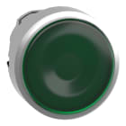 SCHNEIDER ELECTRIC - Testa pulsante luminoso Ø22 - verde - per inserimento etichetta- per LED universale