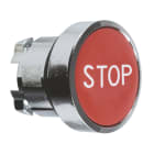 SCHNEIDER ELECTRIC - Testa pulsante Ø22 - ad impulso - filoghiera - rossa - stop