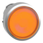 SCHNEIDER ELECTRIC - Testa pulsante luminoso Ø22 - arancione - per inserimento etichetta- per LED universale