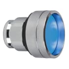 SCHNEIDER ELECTRIC - Testa pulsante Ø22 - ad impulso - incassato - blu - senza marcatura