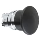 SCHNEIDER ELECTRIC - Testa pulsante Ø22 - ad impulso - fungo Ø40mm - nera