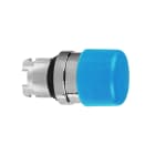 SCHNEIDER ELECTRIC - Testa pulsante Ø22 - ad impulso - fungo Ø30 - blu