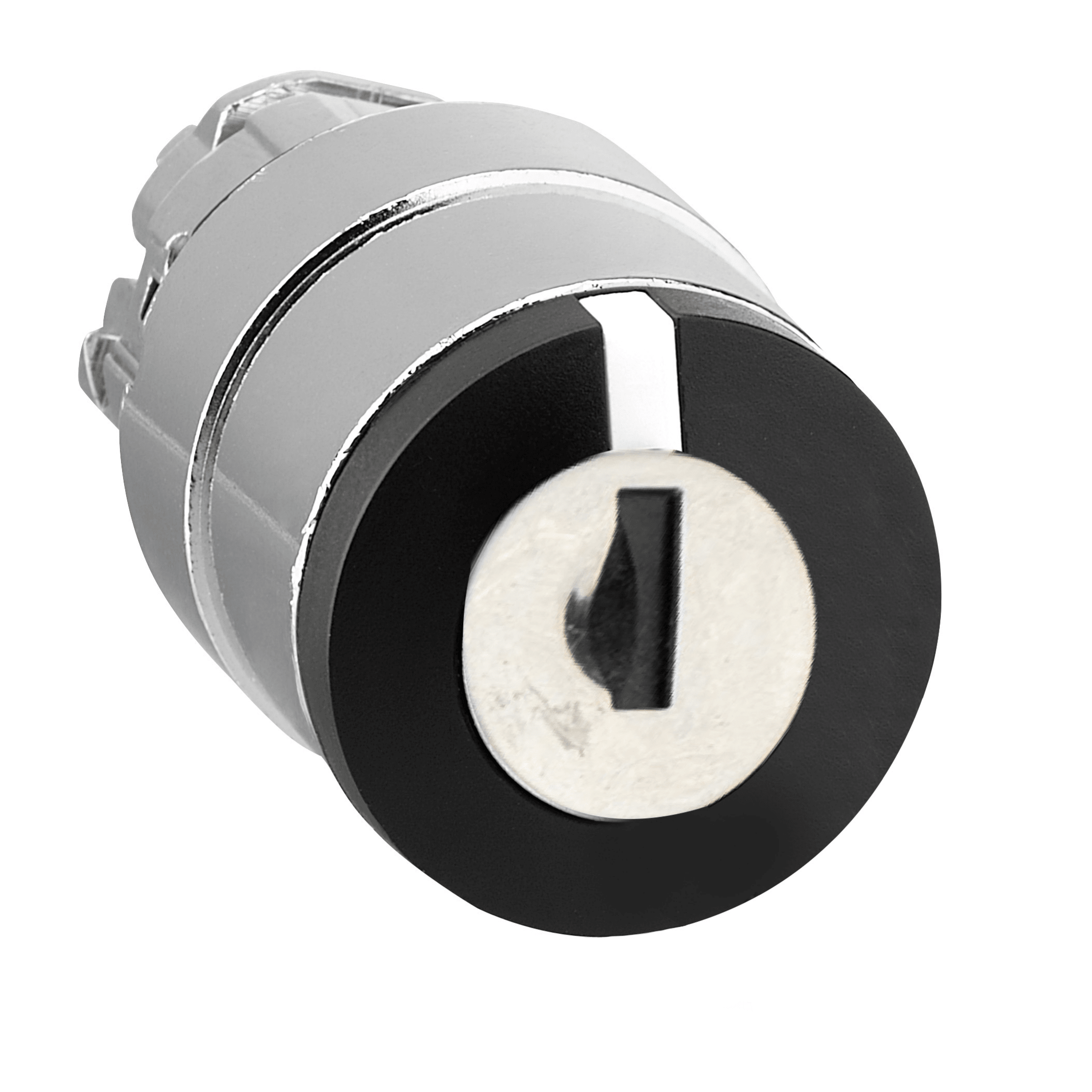SCHNEIDER ELECTRIC - Testa selettore a chiave , Harmony XB4, Ø22 mm , 3 posizioni fisse , chiave speciale,estrazione a sinistra e centro
