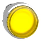 SCHNEIDER ELECTRIC - Testa pulsante luminoso giallo  Ø22- per LED universale