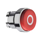 SCHNEIDER ELECTRIC - Testa pulsante Ø22 - ad impulso - sporgente rossa - o