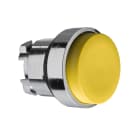 SCHNEIDER ELECTRIC - Testa pulsante Ø22 - ad impulso - sporgente - gialla - senza marcatura