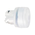 SCHNEIDER ELECTRIC - Testa pulsante Ø22 - sporgente—bianca - (silicone trasparente)