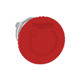 SCHNEIDER ELECTRIC - Arresto di emergenza - metallo - diametro 22mm - testa pulsante a fungo rosso 40mm - ad aggancio - girare per sbloccare