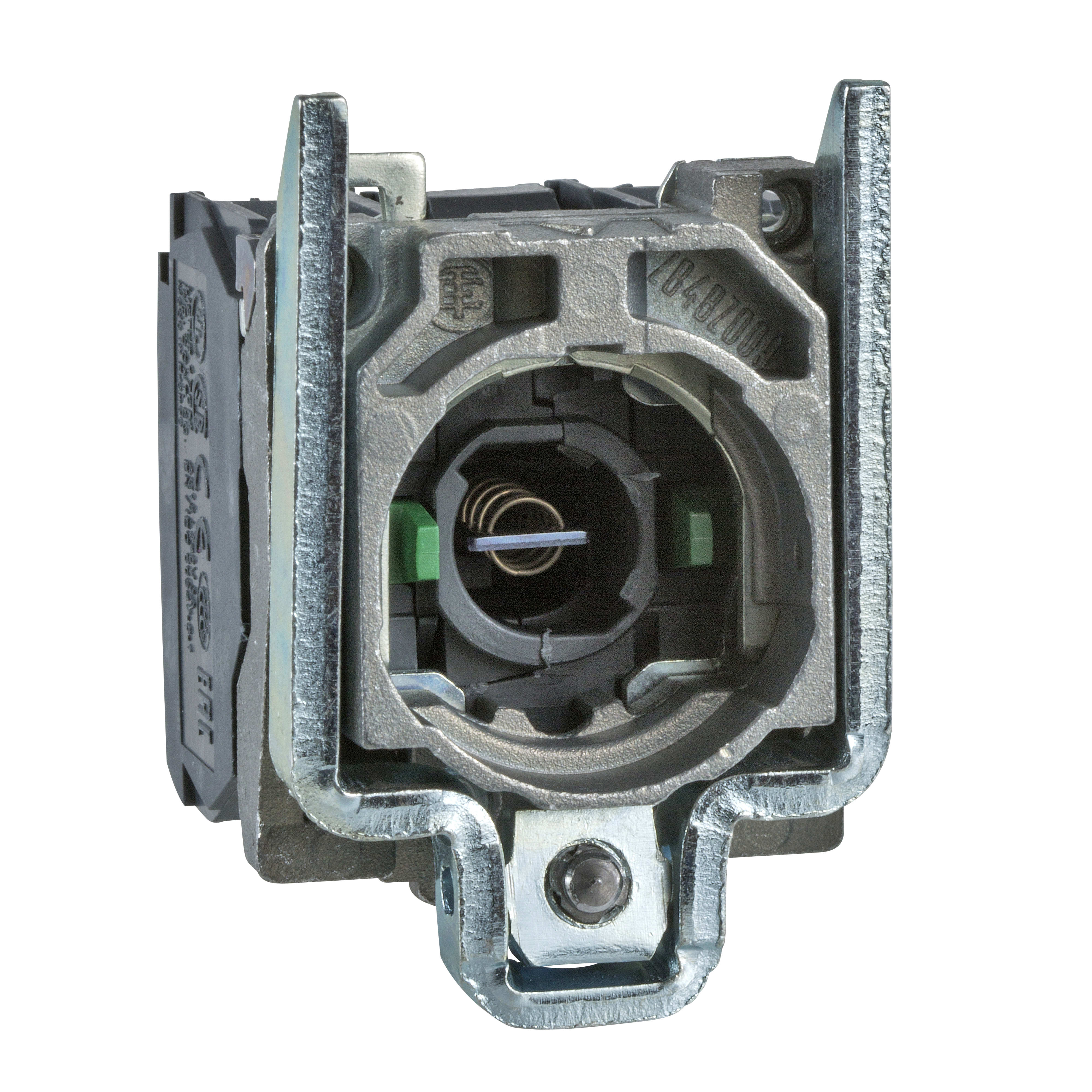 SCHNEIDER ELECTRIC - Corpo per pulsante luminoso Ø22 - base BA 9S 2NO