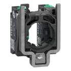 SCHNEIDER ELECTRIC - Corpo contatti, Harmony XB4, contatto singolo, con base di fissaggio, metallo, 2 NO, contatti Push-in