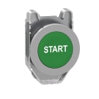 SCHNEIDER ELECTRIC - Testa pulsante verde filopannello con marcatura START