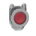 SCHNEIDER ELECTRIC - Testa pulsante rosso filopannello per inserimento etichette- per LED universale- Ø30