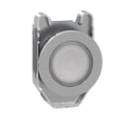 SCHNEIDER ELECTRIC - Testa pulsante luminoso bianco filopannello ad aggancio passo-passo- per LED universale- Ø30