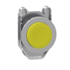 SCHNEIDER ELECTRIC - Testa pulsante sporgente giallo filopannello