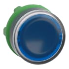 SCHNEIDER ELECTRIC - Testa pulsante luminoso Ø22 - blu - per inserimento etichetta- per LED universale