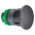 SCHNEIDER ELECTRIC - Testa pulsante Ø22 - ad impulso - nera - fungo Ø40 mm