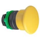 SCHNEIDER ELECTRIC - Testa pulsante Ø22 - ad impulso - gialla - fungo Ø40 mm