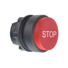 SCHNEIDER ELECTRIC - Testa pulsante Ø22 rosso - sporgente - stop