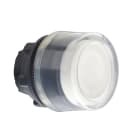 SCHNEIDER ELECTRIC - Testa pulsante Ø22 - - bianco - sporgente - senza marcatura