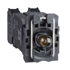 SCHNEIDER ELECTRIC - Corpo per pulsante luminoso Ø22 - lampadina BA 9S 1NO+1NC
