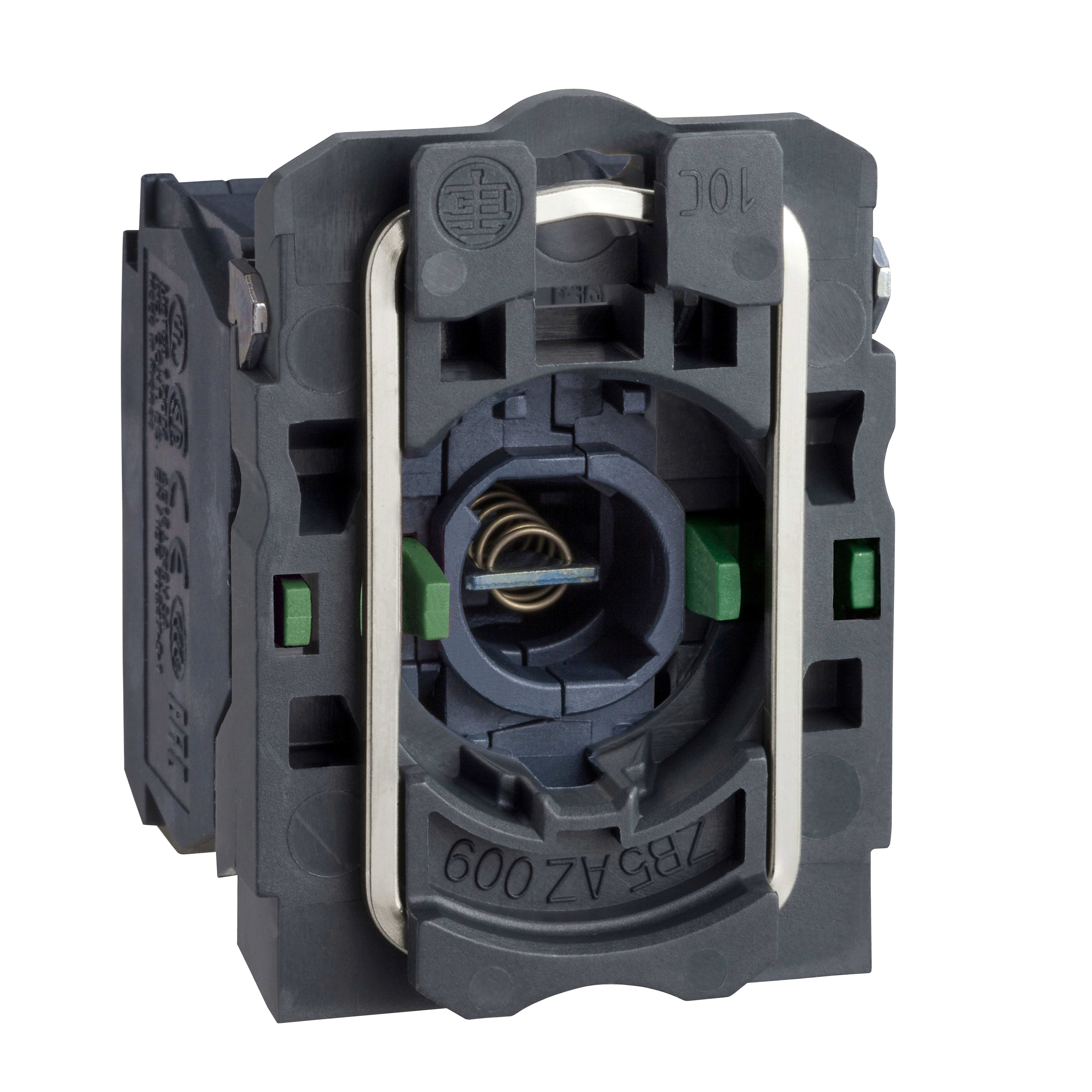 SCHNEIDER ELECTRIC - Corpo per pulsante luminoso Ø22 - base BA 9S 2NO