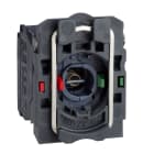 SCHNEIDER ELECTRIC - Corpo per pulsante luminoso Ø22 - base BA 9S 1NO+1NC