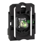 SCHNEIDER ELECTRIC - Corpo per pulsante luminoso Ø22 - LED universale 1NO - 24vac/dc