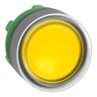 SCHNEIDER ELECTRIC - Testa pulsante luminoso giallo - per LED universale- Ø22